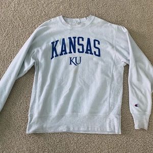 Kansas Champion Reverse Weave Sweatshirt